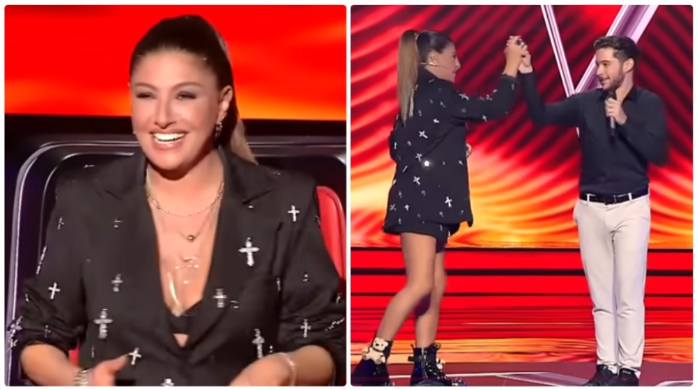 Έλενα Παπαρίζου: Τραγούδησε το "Είπα σου χτενίστου λίο" όταν Κύπριος διαγωνιζόμενος επέλεξε την ομάδα της [βίντεο]